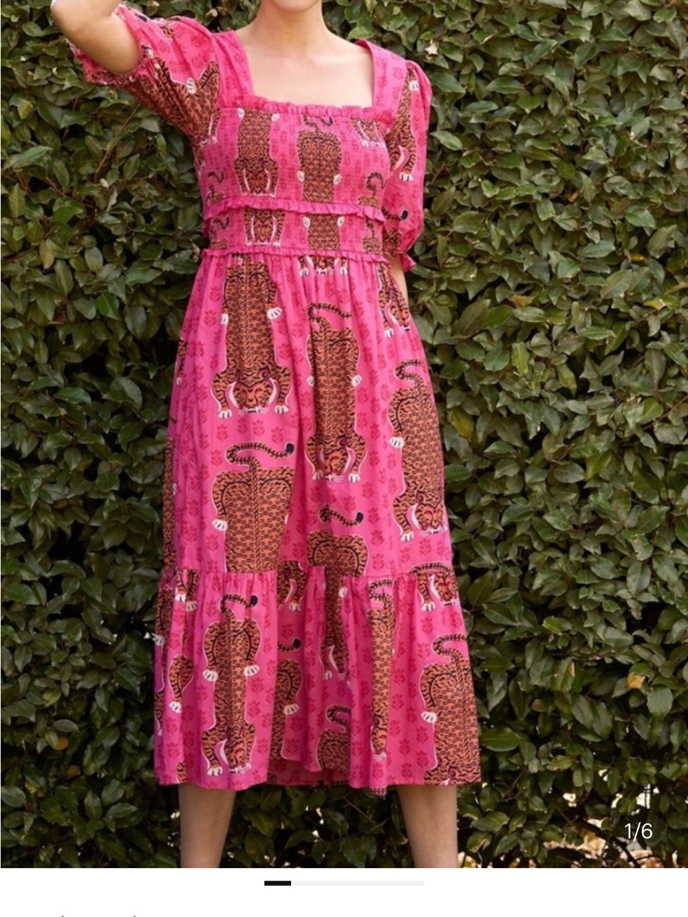Printfresh Leopard Print Midi Dress